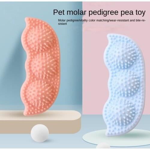 Pet toy gnawing molars dog toy ball anti bite interactive training supplies dog toothbrush toy pet supplies cleaning supplies