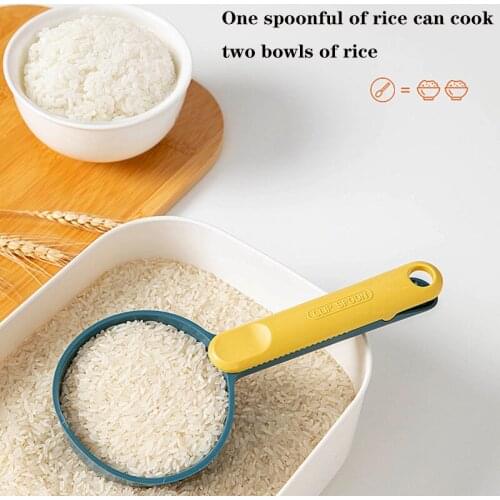 Pet Cat Dog Food Shovel Mutli-Function Feeding Scoop Spoon With Sealing Bag Clip Creative Measuring Cup Pet Supplies U2