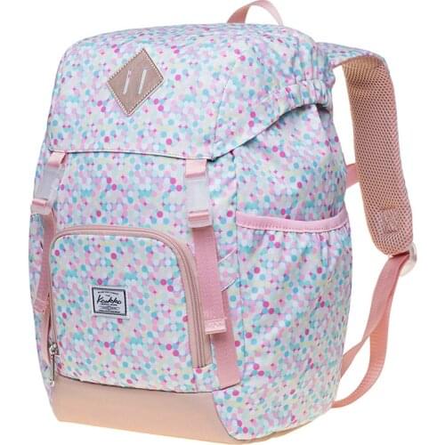 New Arrival Fashion University Girls Schoolbag Women Large Capacity Backpacks Colorful Dots Casual Two-Shoulder Bag