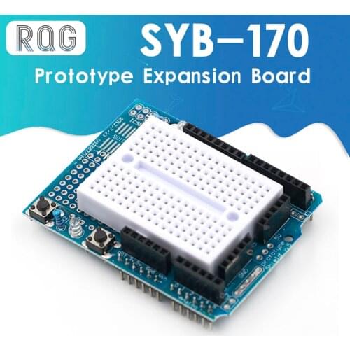UNO ProtoShield prototype expansion board with SYB-170 mini breadboard based For ARDUINO UNO ProtoShield