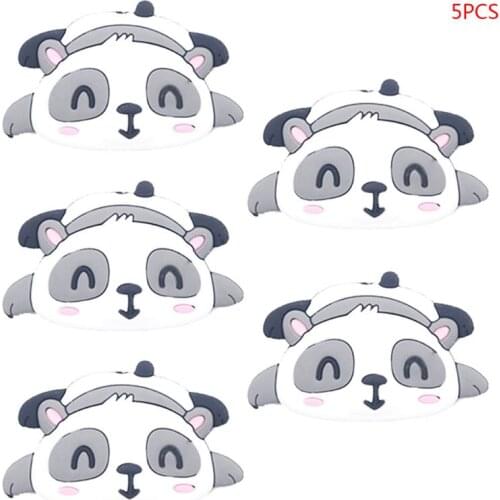 Cute Cartoon Bear Teether Beads Silicone Pacifier Baby Infant Teething Soother P31B