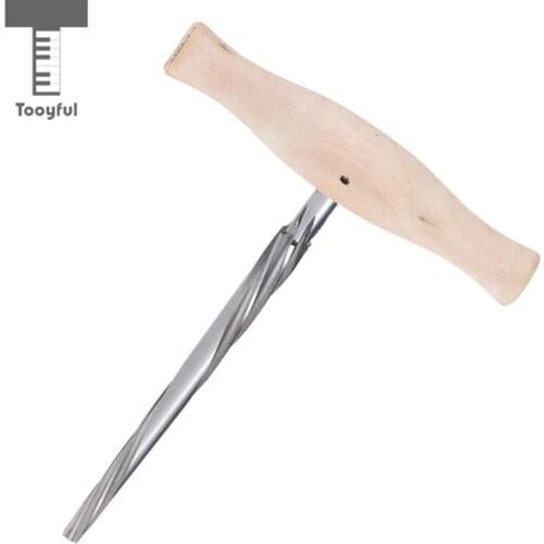 Tooyful Durable HSS 1:30 Taper 4/4 3/4 Size Violins Pegs Holes Reamer DIY Luthier Tool
