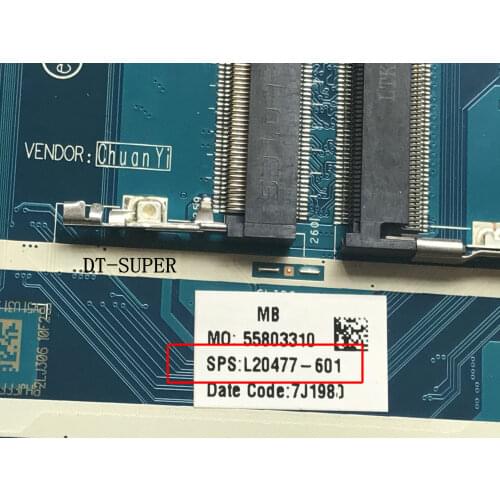 AVAILABLE.BRAND NEW,,L20477-601 MOTHER BOARD For HP 15-DB MAIN BOARD.ONBOARD PROCESSOR A9-9425