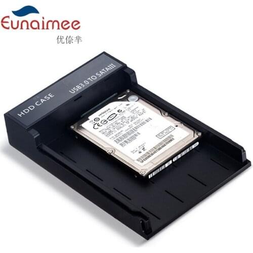 USB 3.0 Hard Drive Disk External Enclosure Dock 2.5 / 3.5 inch SATA HDD SSD UASP 2.5 to 3.5 hard drive case adapter