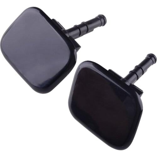 1Pair Left&Right Head Lamp Washer Nozzle Cover Jet Cap ABS 98680-2P000 98690-2P000 Fit For Kia Sorento XM 2009 2010 2011 2012