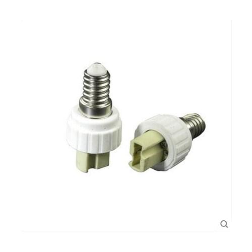 10pcs PBT E14 To G9 Lamp Holder Converter