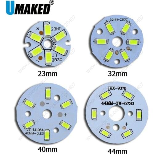 3W 23/32/40/44mm LED lighting source for DIY bulb light, led pcb with smd leds for Ceiling light, pendant light