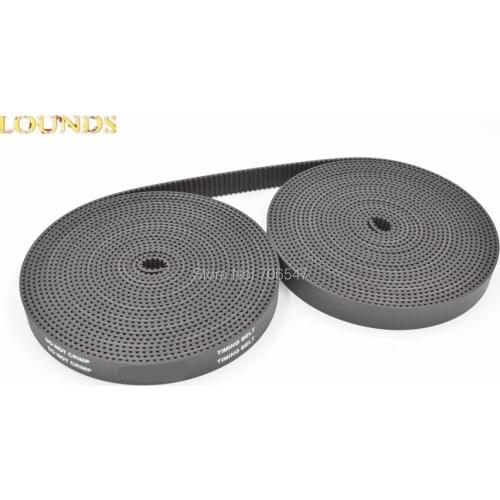 Free Shipping 10Meters XL Timing Belt XL-15 Width 15mm Pitch 5.08mm XL 15 Rubber With Fiberglass Timing Belt Laser Engraving CNC
