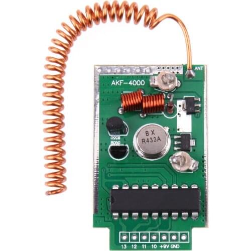 Large Power 4km Wireless Remote Control Transmitter Module Kit 433Mhz Long-distance Wireless Remote Control Receiving Adapter