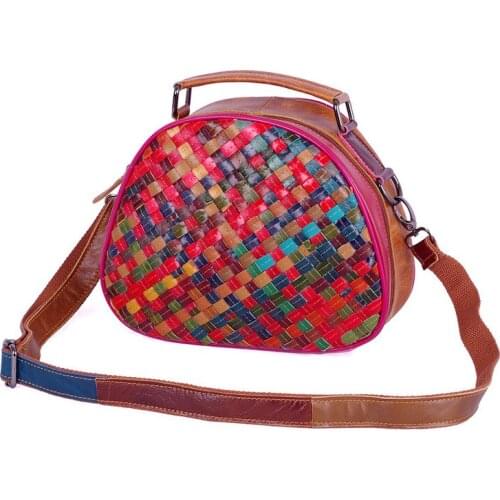 Designer Shoulder Bag Soft Genuine Leather Handbag Women Messenger Bags Crossbody Fashion Cowhide Women Small Bag Female Tote