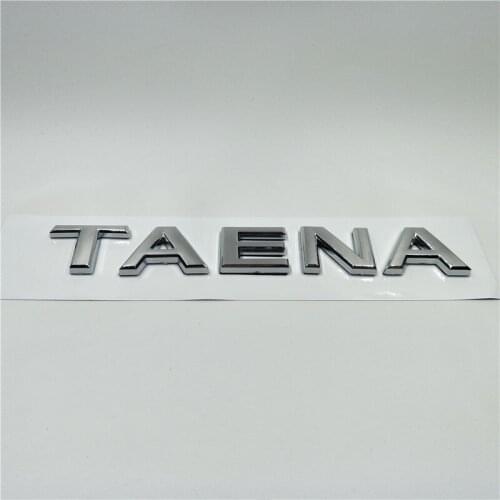 For Nissan Teana Rear Trunk Tailgate Letters Emblems Logo Badge Sticker