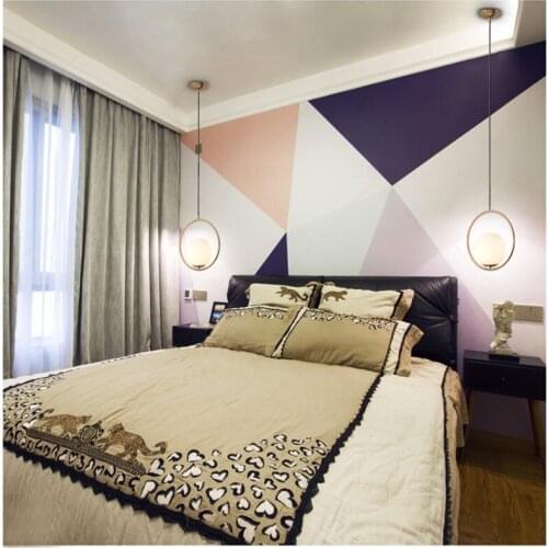 Modern stone led wall moon lamp hanging lamp lustres living room decoration lampes suspendues ventilador de techo