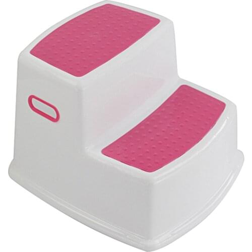 Thicken Kids 2-step Stool Anti-slip Toddler Stool for Toilet Potty Bathroom Kitchen Dropshipping