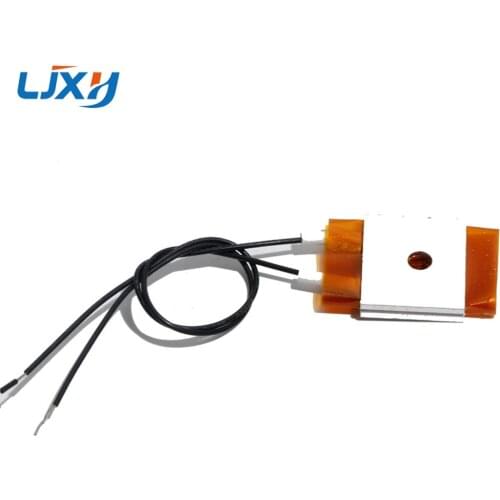 LJXH 2 PCS PTC2 Constant Temperature Heating Sheet 12V/24V TC80 Degrees with Fixed Hole 21x25x4.6mm Electric Heater Element