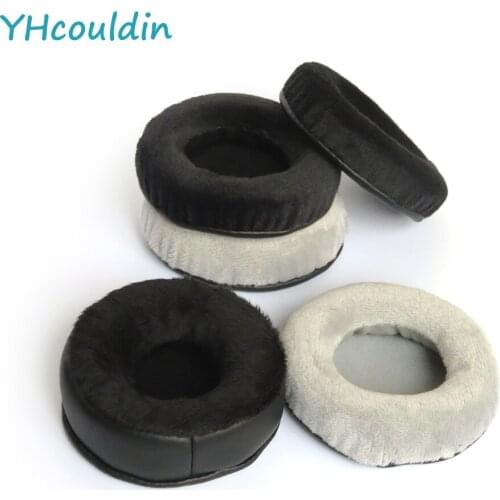 YHcouldin Ear Pads For Audio Technica ATH A500X ATH-A500X Headphone Replacement Earpads Velvet Ear Pad
