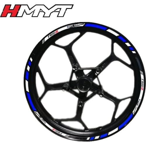 Apply toBM* f800r motorcycle stickers refit waterproof reflective wheel hub stickers personalized creative wheel rim stickers