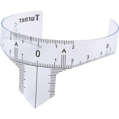 New Accurate Permanent Makeup Eyebrow Shaping Tools Eyebrow Measurement Ruler For tattoo