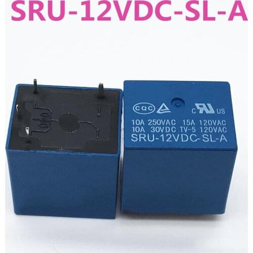 New Power Relay SRU-05VDC-SL-A 12VDC SRU-24VDC-SL-C