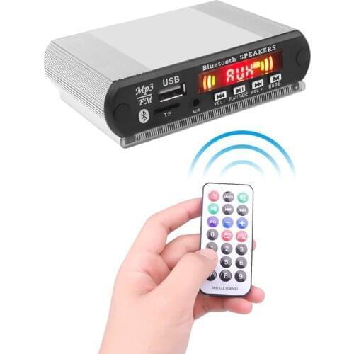 Kebidumei Handfree Call MP3 WMA Decoder Board Audio Module USB TF Radio Music Bluetooth MP3 Player Remote Control Records