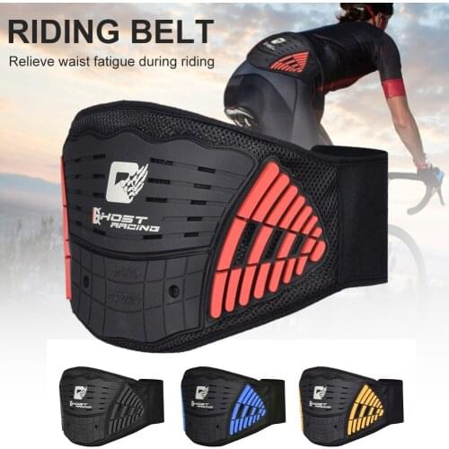 Motorcycle Racing Waist Support Kidney Belt Adjustable Sports Safety Protective Breathable High Elastic Adjustable Strap Gear