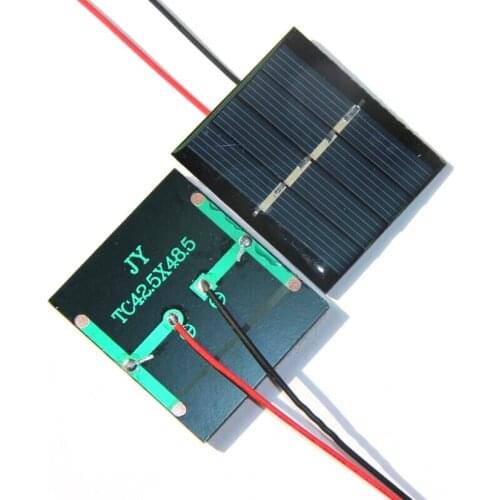 BUHESHUI Mini 0.36W 2V Solar Panel Solar Cell DIY Panel Polycrystalline Solar Toy Panel Education Kis10pcs/lot FreeShipping