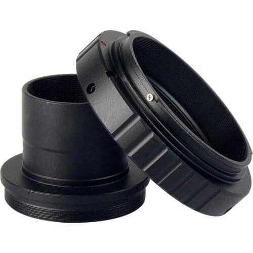 T2 T Ring Adapter and T Adapter 1.25'' Metal for All Canon EOS Standard EF Lenses and Telescope Camera Astrophotograp Accessorie