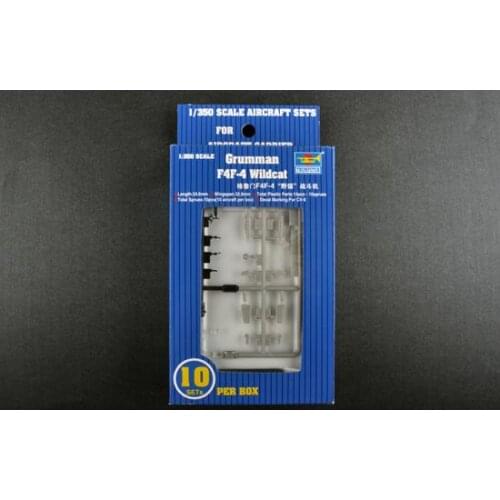 Trumpeter 06202 1/350 Grumman F4F-4 Wildcat Battleplane Fighter Aircraft Model