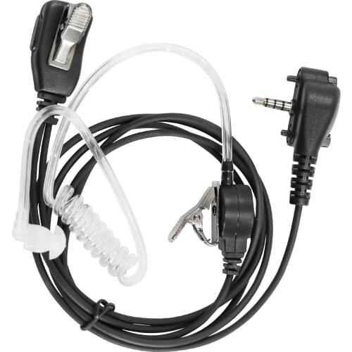 VBLL 2-Wire Surveillance Earpiece Earphone Mic For Vx VX400 VX264 VX354 VX420 VX417 VX418 VX410 Radio