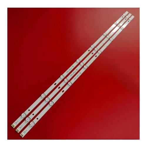 1set=3pcs(New Kit )8LEDs 850mm LED backlight strip for LG 43uf6400 43uh6000 43uh6100