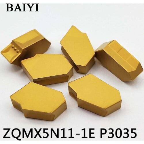 10pcs / box ZQMX5N11-1E P3035 grooving carbide inserts cutting tools carbide insert turning tools