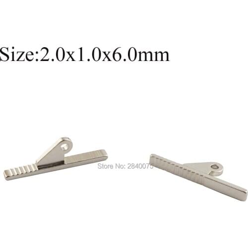 100pcs glasses hinge,hinges for eyeglass repairing universal hinges for eyeglasses 2.0x1.0x6.0mm