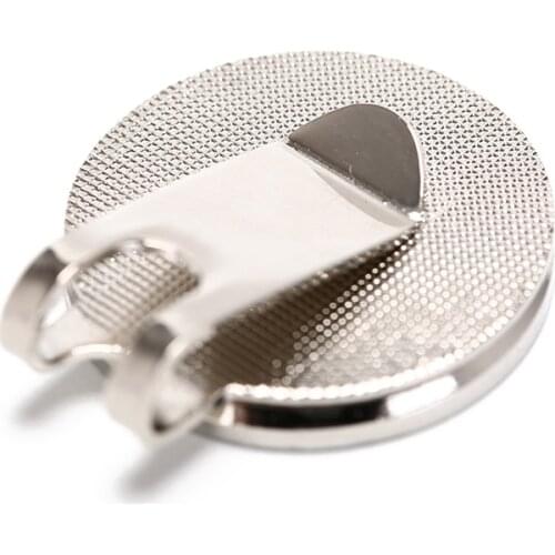 2pc/lot Golf Ball Marker Clips Non-magnatic Cap Clip Used For Markers With Magnet Alloy Hat Clip New For Golfer