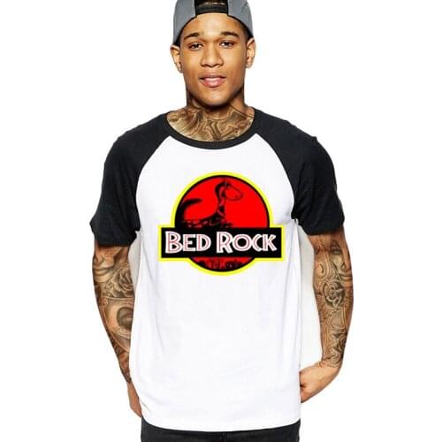 2018 fashion Bed rock music Men guitar t shirts funny short sleeve cotton black male tshirt back to the future clothing t-shirt