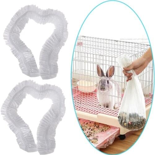 2021 10Pcs/Set Rabbit Cage Liners Disposable Large Plastic Mat Films for bunny Chinchillas Rats Hamsters Hedgehogs Small Animals