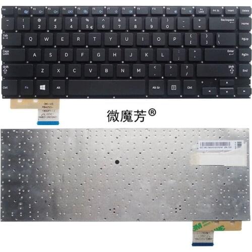 English FOR SAMSUNG NP530U4B NP530U4C NP535U4C NP530U4BI 530U4 NP530U4 530U4B 530U4C 530U4BI 535U4C 535U4B US laptop keyboard