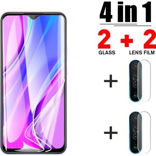 4in1 Hydrogel Film Screen Protector For Redmi Note 10 10 Pro 10S 10T 9 9T 9 Pro Max Tempered Glass For Redmi 8 8A 9AT 9C 9T K40