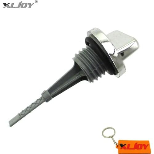 XLJOY Short Oil Dipstick For 50cc 70cc 90cc 110cc 125cc Lifan YX Zongshen Loncin Pit Dirt Bike ATV Quad Go Kart