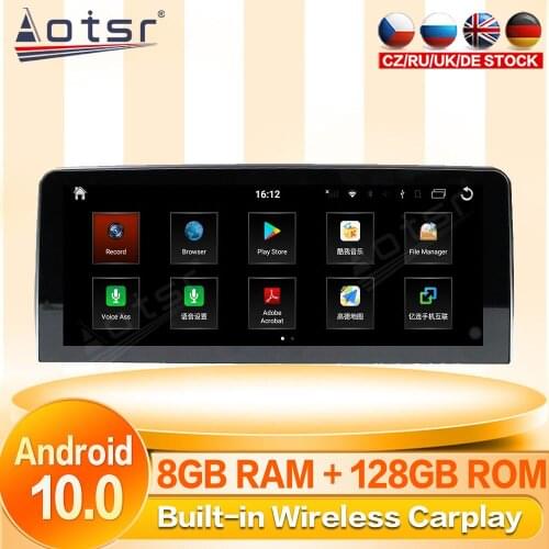 Android Tape Radio Recorder Car For BMW 4 F32 F33 F36 For BMW 3GT Ser F34 GPS Navi Multimedia Player Stereo Autoradio Head Unit