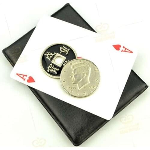 Lethal Tender Coin Magic Tricks Mental Ancient Coins Magic Coins Coin Transposition Accessories Close Up Magic Props Illusions