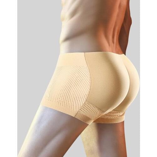 Men Shaper Buttock pad underpants male fake buttocks up buttocks underwear rich buttocks honey peach buttocks fake buttocks