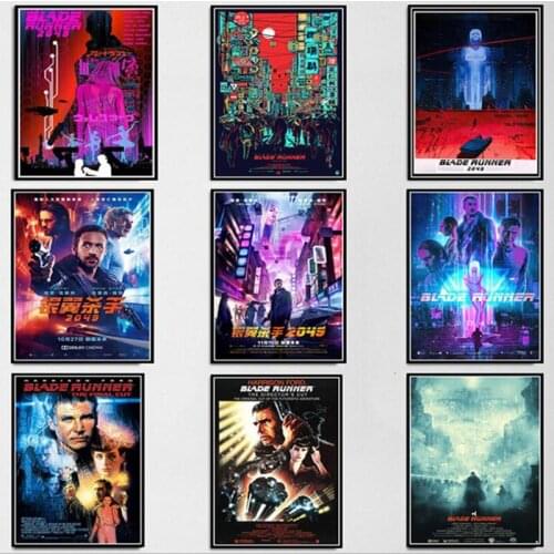 Poster Prints Custom Blade Runner 2049 Movie Film Gift Modern Comic Oil Painting Canvas Art Wall Pictures Living Room Home Decor