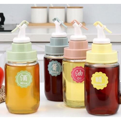 2pcs Oil Bottle Stopper Rubber Lock Plug Plastic Nozzle Sprayer Liquor Dispenser