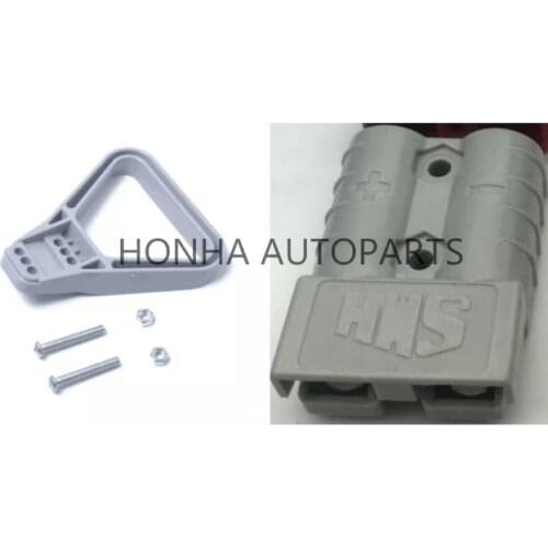 Free shipping 2 pcs SMH 175A 600V Battery Plug Connectors with 2AWG terminal with 2 pcs handle