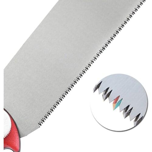 Hand Saw SK5 Japanese Saw 3-edge Teeth 65 HRC Wood Cutter For Tenon Wood Bamboo Plastic Cutting Woodworking Tools 1PC P0RE