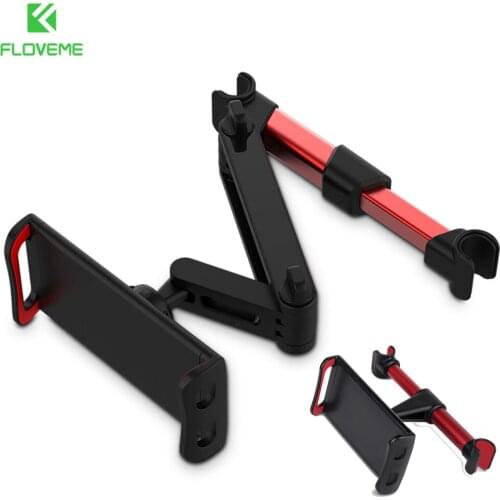 Rotatable Car Back Seat Tablet Holder For iPad Mini Air Pillow Car Holder For Phone Tablet Stand Headrest Mount Bracket 5-11Inch