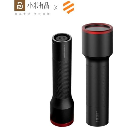 Xiaomi Hard Light Flashlight Outdoors Electric Torch Portable Lantern IPX7 Waterproof Rechargeable Lamp Camping Travel Equipment
