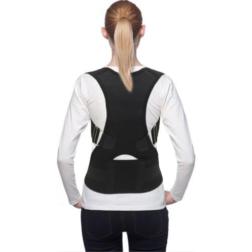2018 Breathable Back Waist Support Belt Men And Women Posture Corrector Backs Medical Belt Lumbar Corset Neoprene Back Support