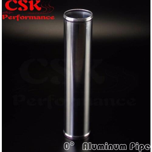 2pcs 57 mm 2.25" inch Aluminum Turbo Intercooler Pipe Piping Tube Tubing Straight 2pieces