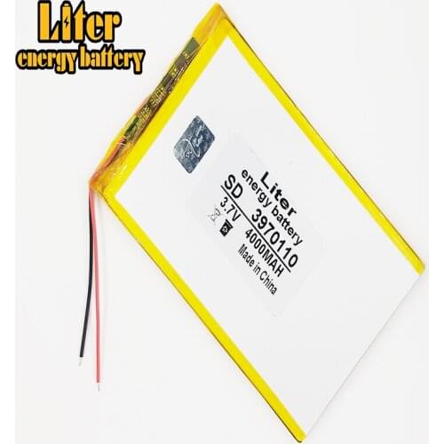 3.7V 3970110 4000mAH polymer lithium ion battery Li-ion battery for tablet pc 8 inch 9inch