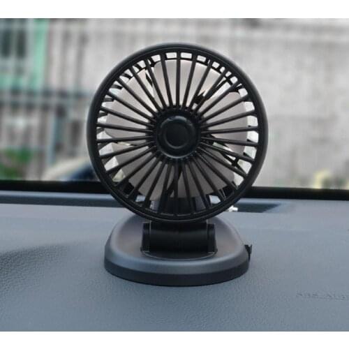 60% Dropshipping!!Car Fan Folding Strong Wind PP USB Rechargeable Desk Fan for Automobiles